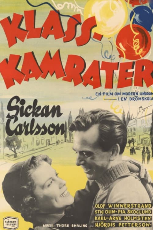 Klasskamrater (1952) poster