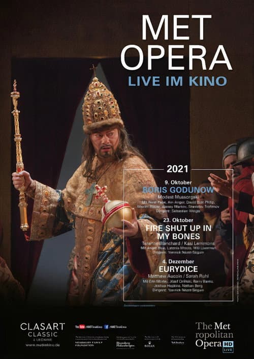 The Metropolitan Opera: Boris Godunow (2021) poster