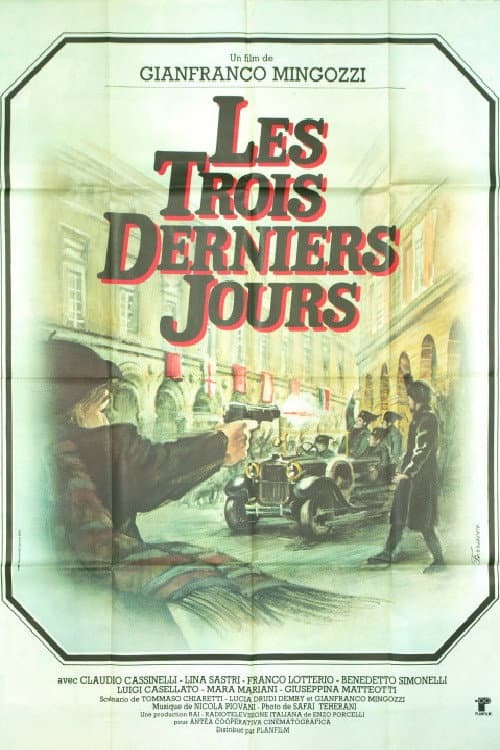 Gli ultimi tre giorni (1977) poster