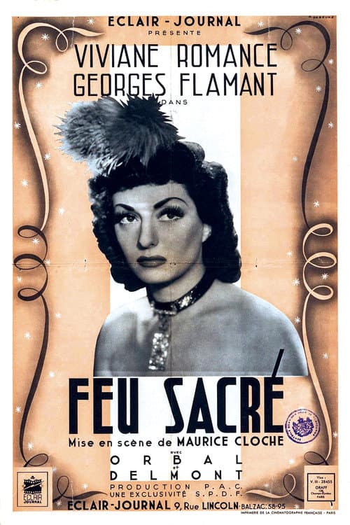 Feu sacré (1942) poster