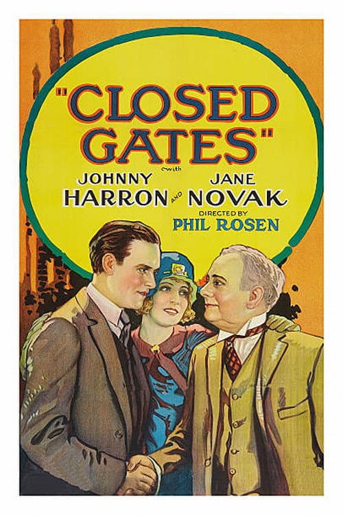 Closed Gates (1927) poster