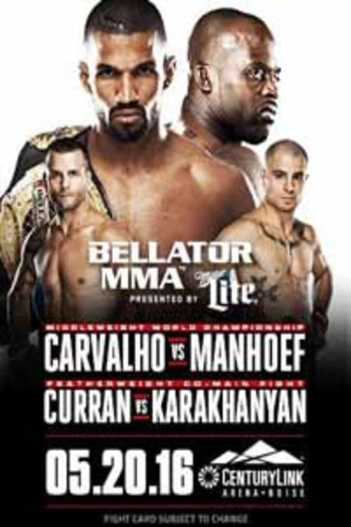Bellator 155: Carvalho vs. Manhoef (2016) poster
