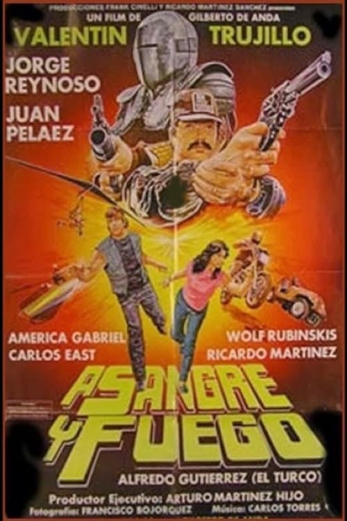 A Sangre y Fuego (1988) poster