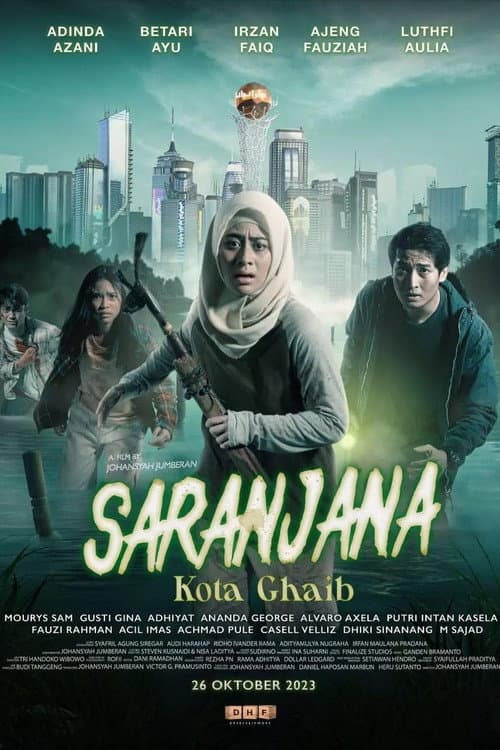 Saranjana: Kota Ghaib (2023) poster