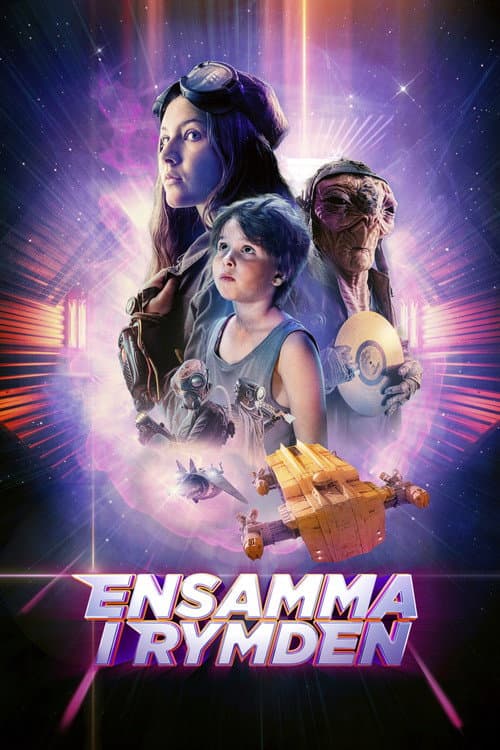 Ensamma i rymden (2018) poster