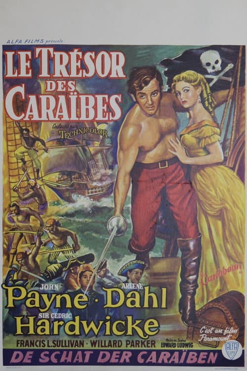 Caribbean (1952) poster