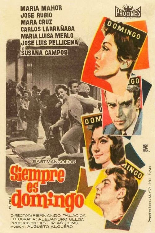Siempre es domingo (1961) poster