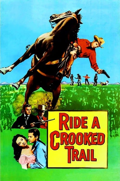 Ride a Crooked Trail (1958) poster