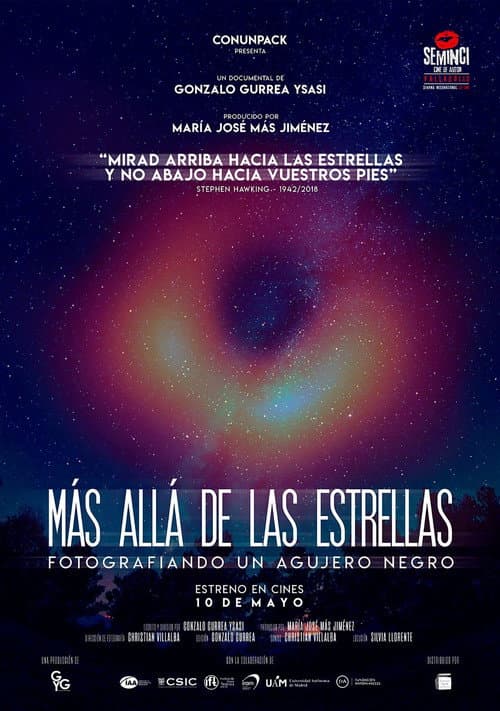 Más allá de las estrellas. Fotografiando un agujero negro (2020) poster
