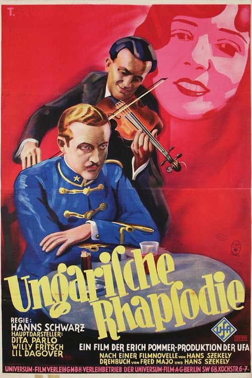Ungarische Rhapsodie (1928) poster