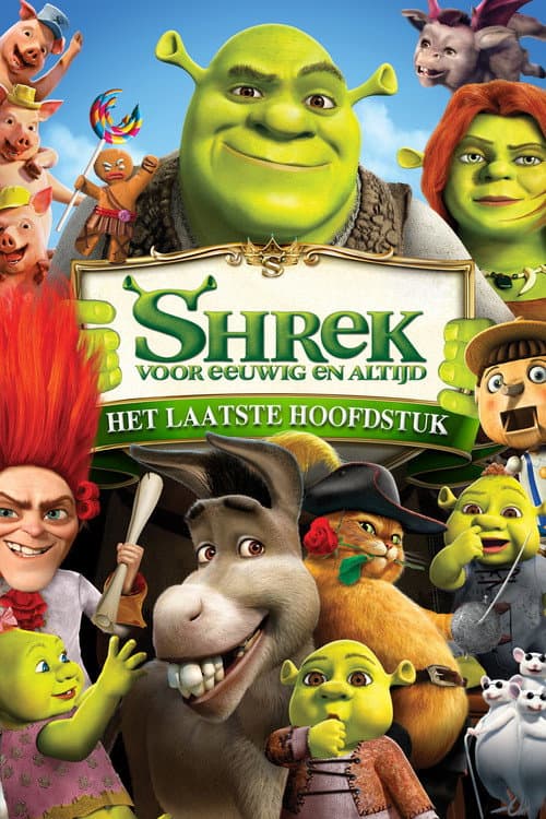 Shrek voor Eeuwig en Altijd (2010) poster