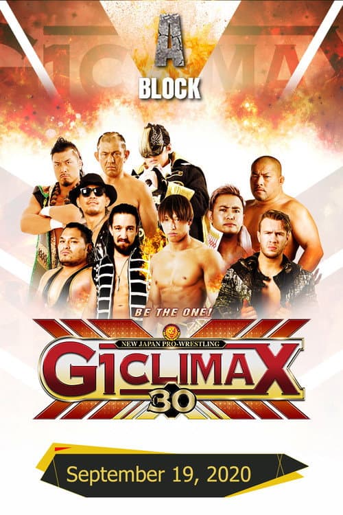 NJPW G1 Climax 30: Day 1 (2020) poster