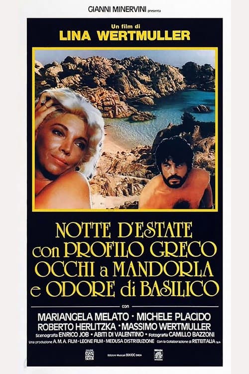 Notte d'estate con profilo greco, occhi a mandorla e odore di basilico (1986) poster