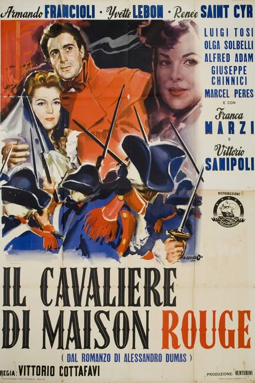 Il cavaliere di Maison Rouge (1953) poster