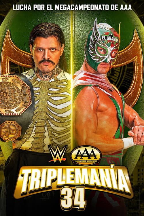 AAA Triplemanía 34 - Sunday (2026) poster