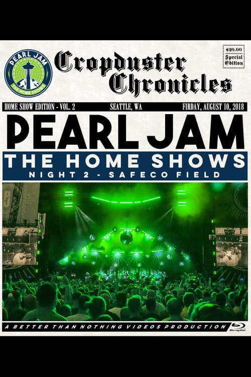 Pearl Jam: Safeco Field 2018 - Night 2 - The Home Shows [BTNV] (2018) poster