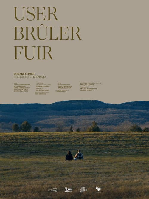 User, brûler, fuir (2024) poster