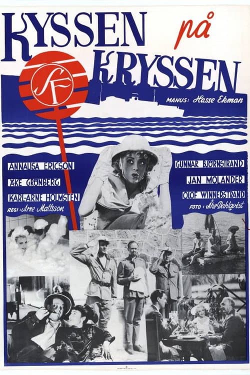 Kyssen på kryssen (1950) poster