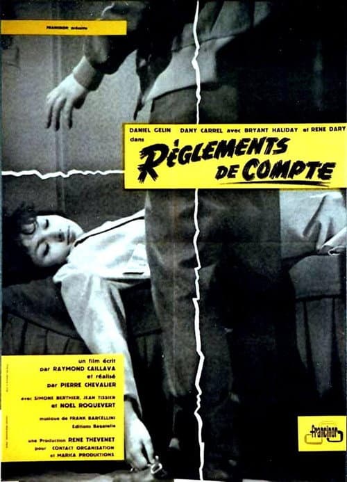 Règlements de compte (1963) poster