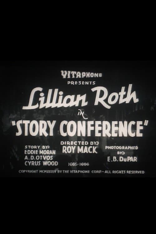 Story Conference (1934) poster