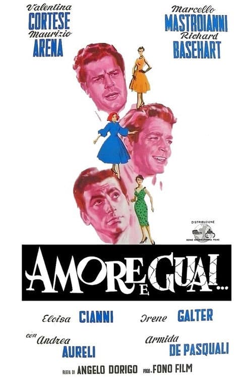 Amore e guai... (1958) poster