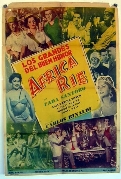 África ríe (1956) poster