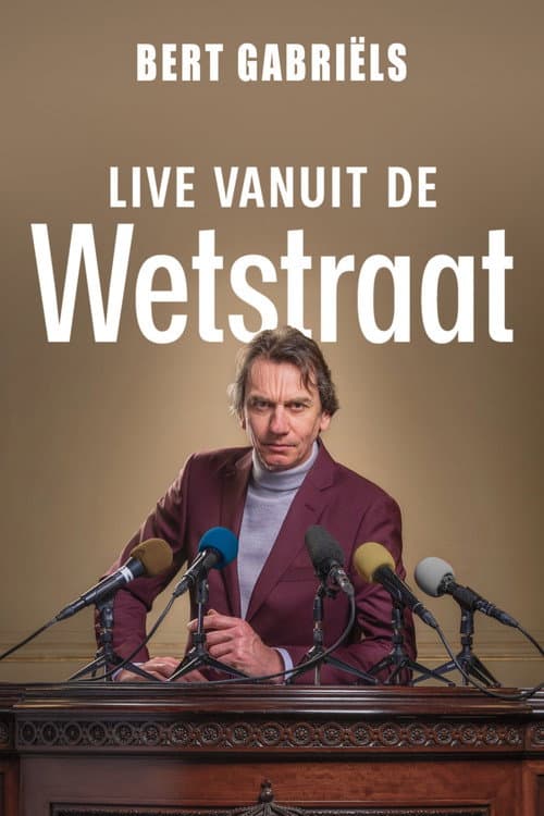 Bert Gabriëls: Live vanuit de Wetstraat (2026) poster