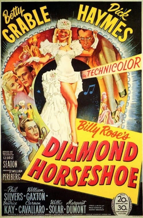 Diamond Horseshoe (1945) poster