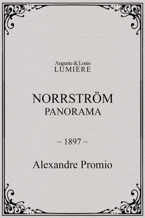Norrström: panorama (1897) poster