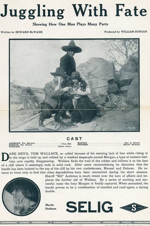Juggling with Fate (1913) poster