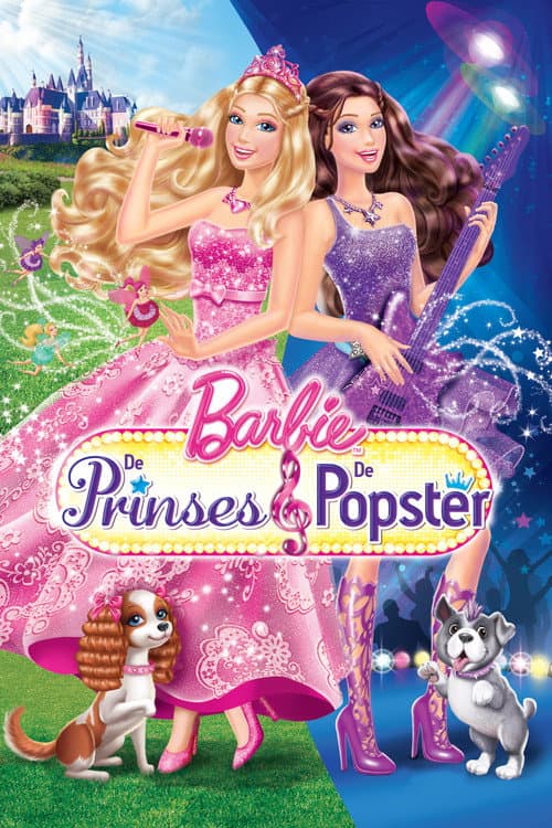 Barbie - De Prinses & De Popster (2012) poster