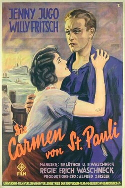 Die Carmen von St. Pauli (1928) poster