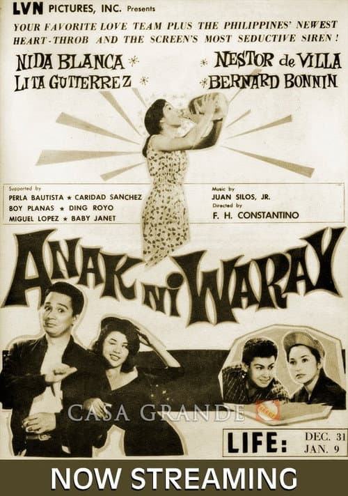 Anak ni Waray (1958) poster