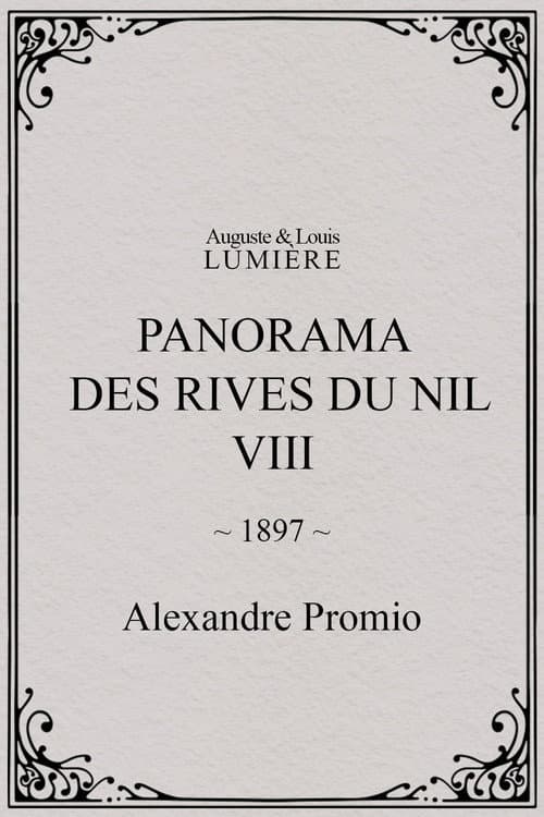 Panorama des rives du Nil, [VIII] (1897) poster