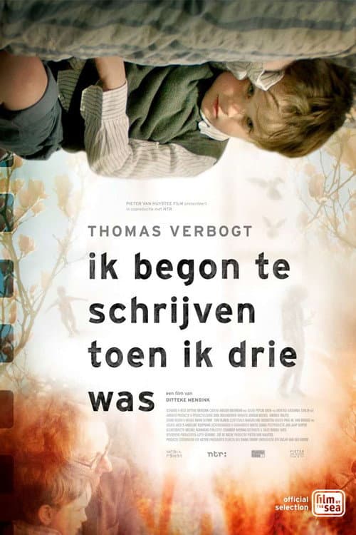 Thomas Verbogt - Ik begon te schrijven toen ik drie was (2018) poster