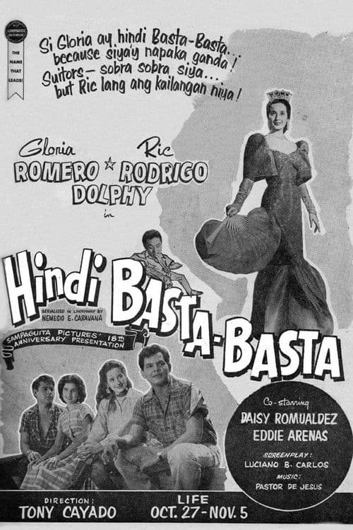 Hindi Basta-basta (1955) poster