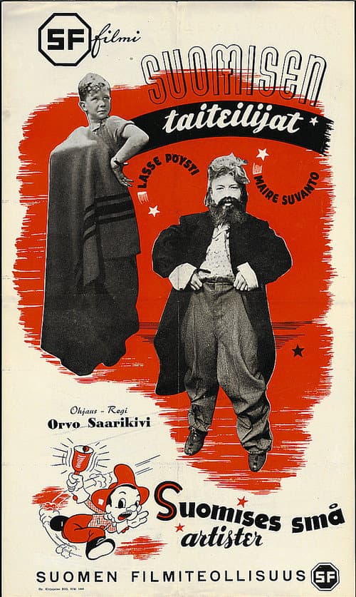 Suomisen taiteilijat (1943) poster