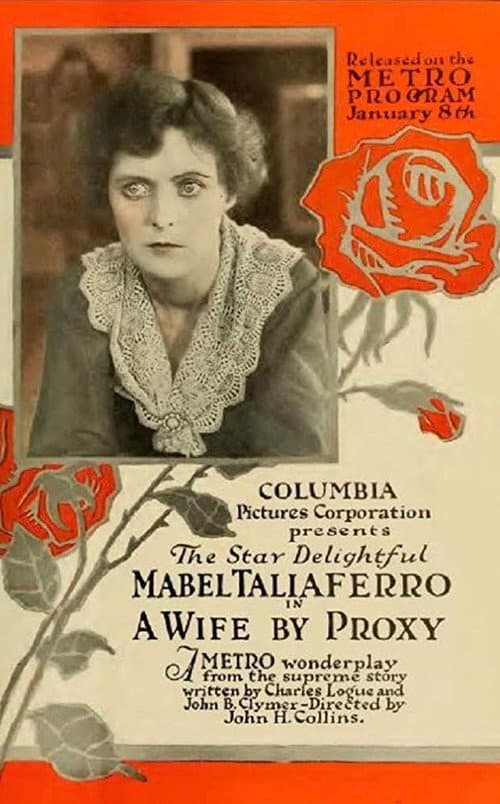 A Wife by Proxy (1917) poster