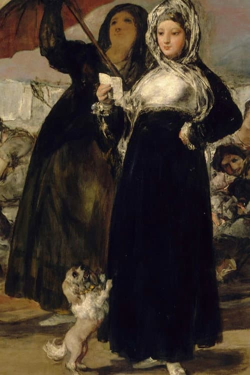 Francisco de Goya « La Lettre, la Flèche et le Balai » (1992) poster
