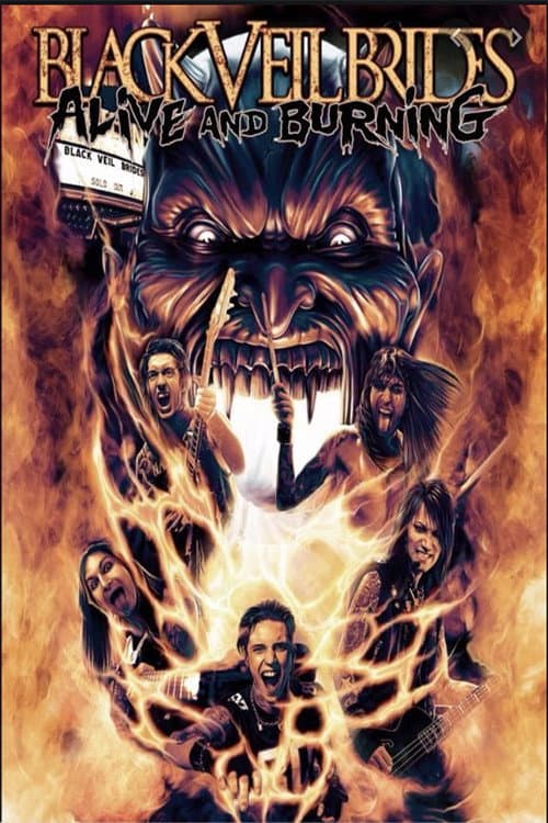 Black Veil Brides: Alive and Burning (2015) poster