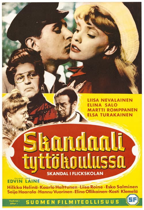 Skandaali tyttökoulussa (1960) poster