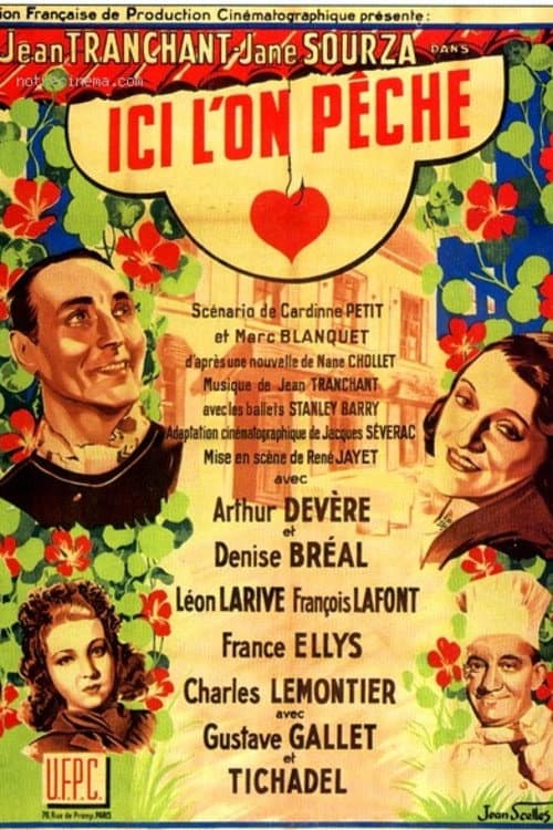 Ici l'on pêche (1941) poster