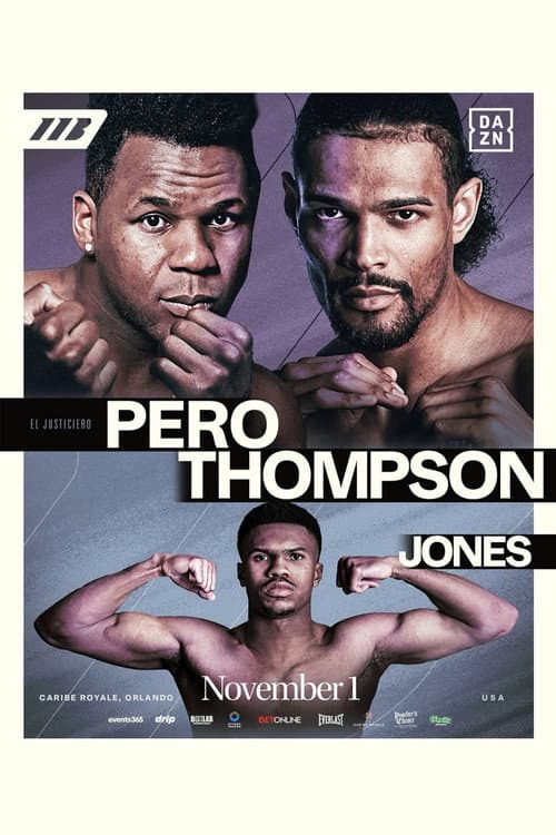 Lenier Pero vs. Jordan Thompson (2025) poster