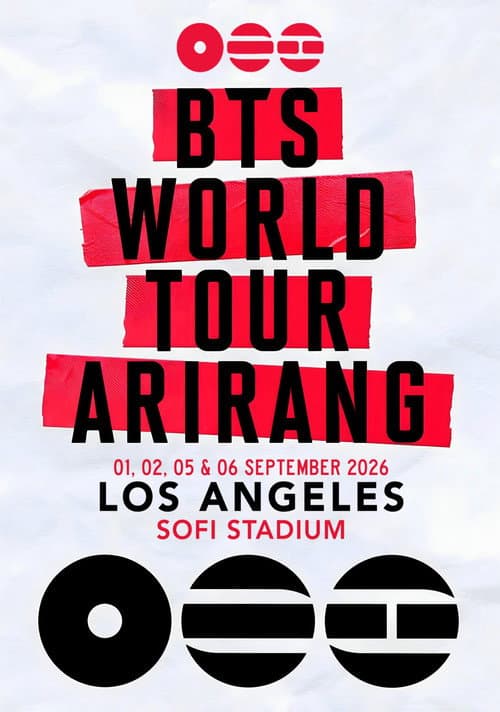 BTS WORLD TOUR [ARIRANG] in Los Angeles (2026) poster