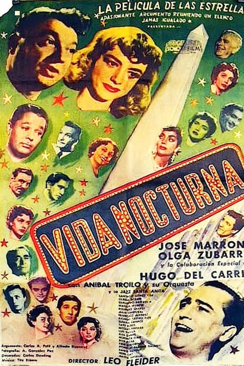 Vida nocturna (1955) poster