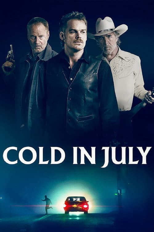 Cold in July (2014) poster