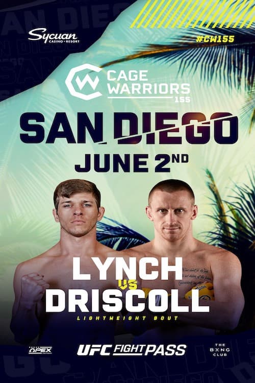 Cage Warriors 155: San Diego (2023) poster
