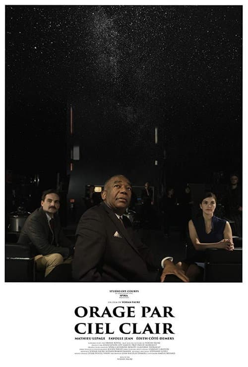 Orage par ciel clair (2018) poster