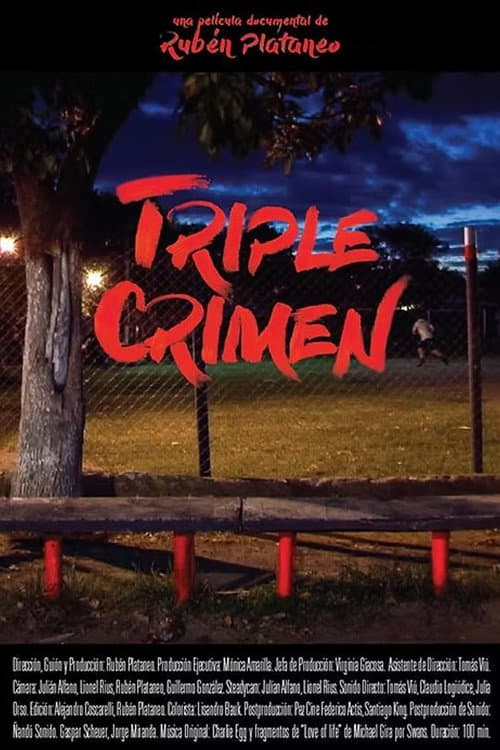Triple crimen (2017) poster