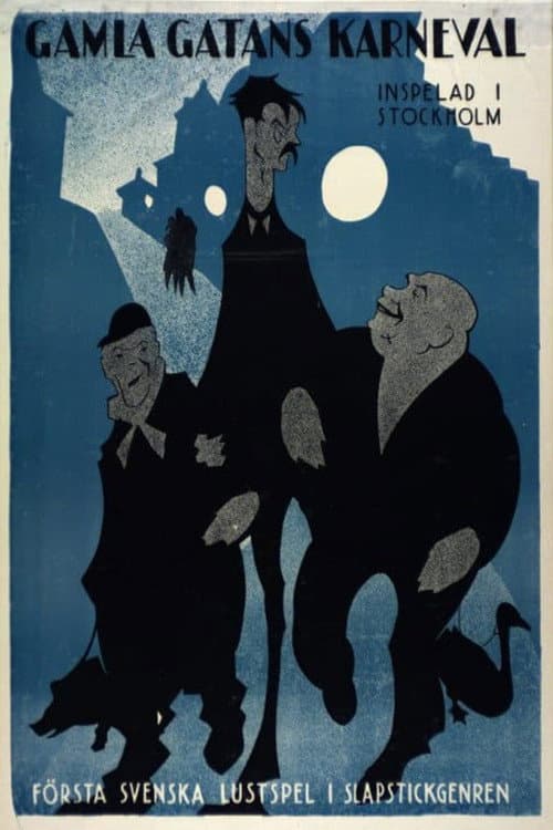 Gamla Gatans karneval (1923) poster